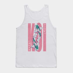 Koi Fish Japanese Style Tank Top